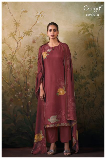 Ganga erem 5177 dress materials wholesale online